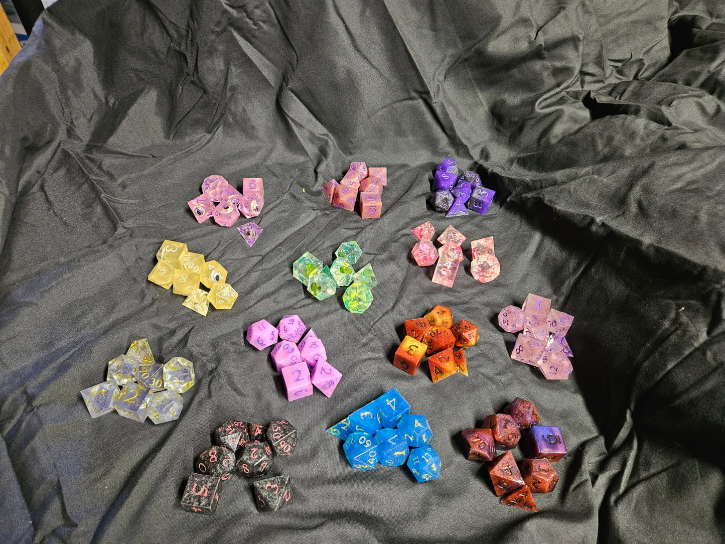 Dungeons and Dragons Dice